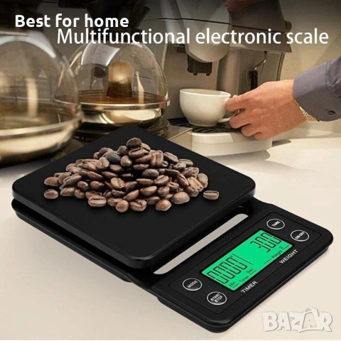 Везни за кафе (с таймер), снимка 5 - Други - 53063363