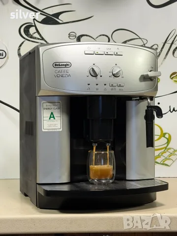 Кафемашина кафе автомат delonghi CAFFE VENEZİA с гаранция, снимка 5 - Кафемашини - 55882153
