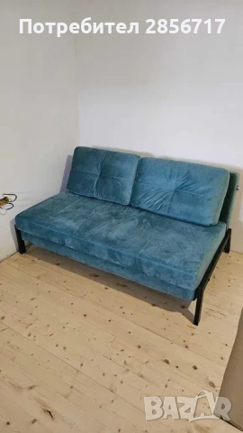 Разтегателен диван двойка, снимка 2 - Дивани и мека мебел - 53441929