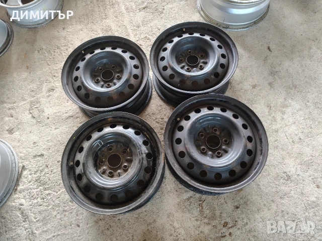 4бр.Железни Джанти 16ки за TOYOTA 5x114.3 6,5J ET45 цена за брой, снимка 2 - Гуми и джанти - 51319113