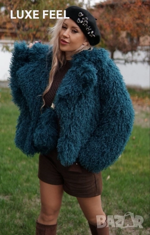 Дамско Палто - Маслено Зелено ⚜️