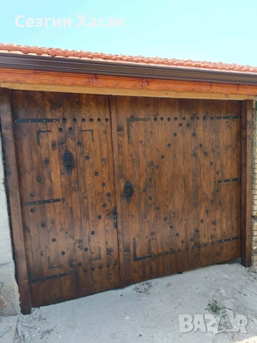 Дървени порти по поръчка - изработка и стилен вид!, снимка 16 - Дърводелски услуги - 51226986