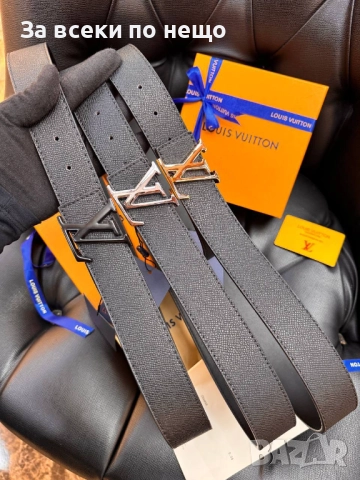 Louis Vuitton Колан Със Сертификат И Торбичка - Налични Различни Цветове Код SK280, снимка 4 - Колани - 52598388