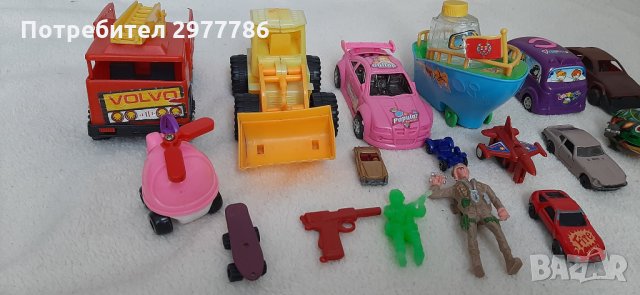 Комплект от детски играчки, снимка 4 - Коли, камиони, мотори, писти - 34711746