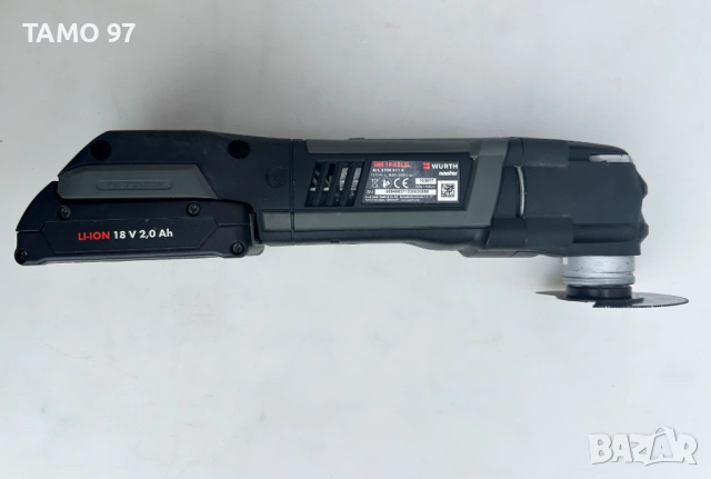 Wurth EMS 18-A EC SL - Безчетков многофункционален инструмент 2x18V 2.0Ah, снимка 5 - Други инструменти - 53250751