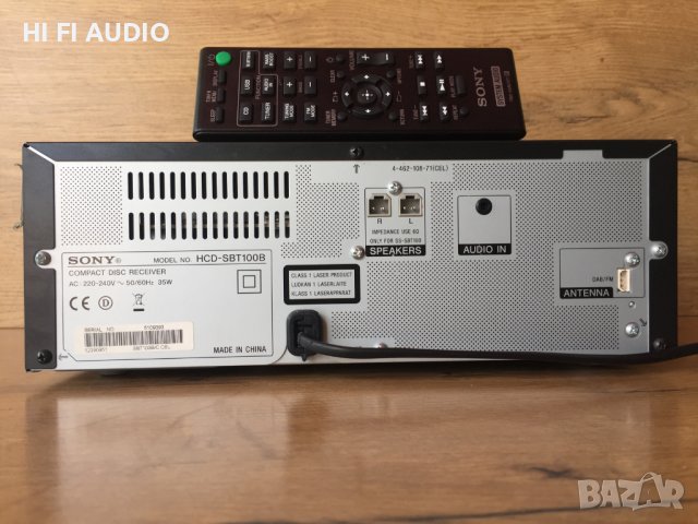 Sony CMT-SBT100B, снимка 9 - Аудиосистеми - 40453093