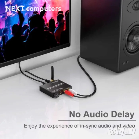 Цифров към аналогов аудио конвертор 192Khz Bluetooth DAC + Гаранция, снимка 8 - Други - 47902617