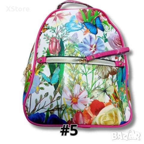 Интересна дамска чанта тип раница, снимка 12 - Раници - 52583517