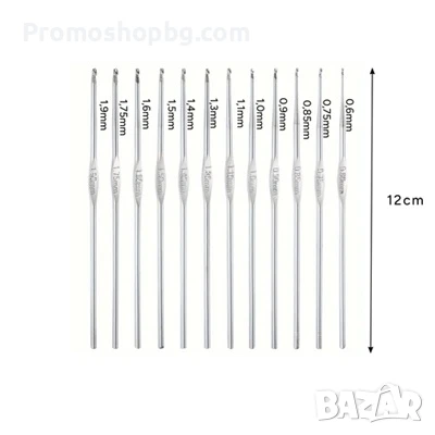 Комплект за плетене на една кука Maaleo, 58 части, прежда, куки, аксесоари за плетене, снимка 7 - Други стоки за дома - 50868356