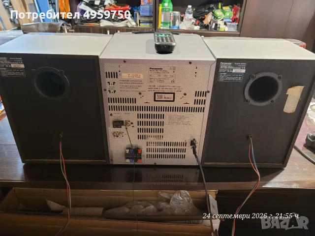 Panasonic SC-AK45 само радиото работи, снимка 8 - Аудиосистеми - 56227551