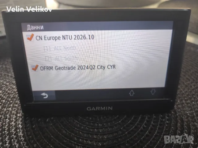 GPS навигация 5" Garmin Nuvi 52LM EU BG доживотни карти, снимка 4 - Навигация за кола - 49504966