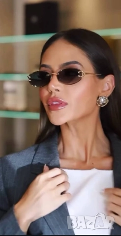 очила с черен обикновен калъф и ув защита cartier gucci fendi , снимка 9 - Слънчеви и диоптрични очила - 51896834