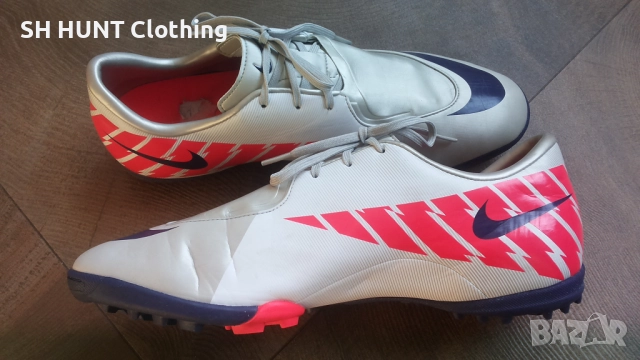 NIKE MERCURIAL Football Astro Turf Размер EUR 46 / UK 11 стоножки за футбол 323-14-S, снимка 8 - Футбол - 52244799