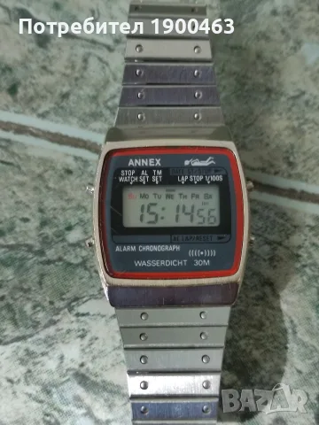 Винтидж електронен часовник LCD ., снимка 3 - Антикварни и старинни предмети - 55725223