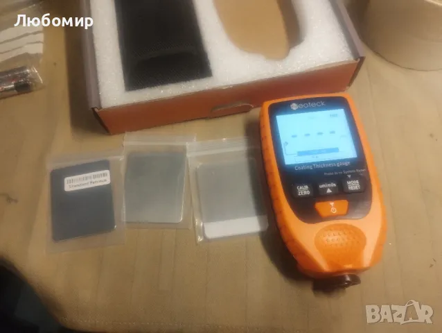 Уред за измерване на дебелината на боята Neoteck, снимка 4 - Други инструменти - 48376330
