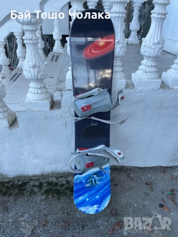 Сноуборд Burton Jim Rippey Pro Model + автомати – отлично състояние