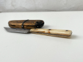 Стар нож с кокалена дръжка и кания. №2211, снимка 4