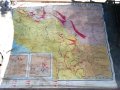 Стара карта,Отечествената война на България 1944-45г, снимка 1 - Антикварни и старинни предмети - 40688521