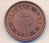 Щатски жетон Земя на динозаврите, снимка 2