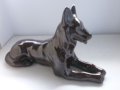 стара керамична  фигура  - куче, снимка 5