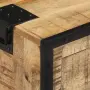 vidaXL Бюфет, 100x31x60 см, грубо мангово дърво масив, снимка 5