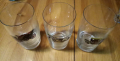 Стъклени чашки с ретро автомобили, снимка 1 - Други ценни предмети - 36489039