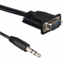 VGA към HDMI 1080P HD Audio TV AV HDTV видео кабел - конвертор, адаптер, снимка 4