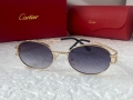 Cartier 2022 унисекс слънчеви очила елипса дамски мъжки, снимка 4