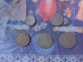 Сет 10 Стотинки 1913, 2 Лева 1925, 10 Лева 1930, 10 Лева 1943 и 50 Лева 1943, снимка 1
