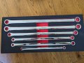 Нов Дълъг комплект гаечни ключове 8мм-19мм Дом Майстор, снимка 8