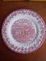 Красива ръчно рисувана порцеланова  чиния чиния , снимка 1