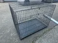 Сгъваема метална клетка за куче, снимка 4