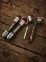 Tritium-BetaLight - Ръчно изработен Steampunk ключодържател със самосветеща тритиева ампула, снимка 4
