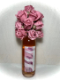 Бутилка с рози , снимка 1 - Други - 44929248