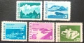 България, 1962 г. - пълна серия чисти марки, туризъм, 5*29, снимка 1