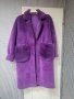 Дамско лилаво палто, снимка 2