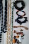 Гердани ,гривни от естествен и изкуствен минерал , снимка 1 - Колиета, медальони, синджири - 44461911