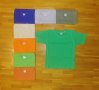 Осем цвята нови тениски, р.110, снимка 1 - Детски тениски и потници - 41499029