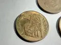 ЛОТ 3 БРОНЗОВИ КОЛЕКЦИОНЕРСКИ МОНЕТИ - СУВЕНИРИ от БЪЛГАРИЯ и ФРАНЦИЯ - ПАРИЖ, снимка 3