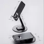 Поставка за телефон или таблет, 360 градусово въртене, за маса или бюро, Алуминий, снимка 2