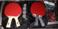 комплет хилки за тенис на маса Tibhar HOBBY SET 1 нов , снимка 2