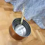 Комплект медни тигани с бронзови дръжки, снимка 11