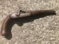стар капсулен пистолет за стената /механата/, снимка 1