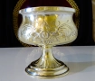 Приказен викториански бронзов бокал за вино 600 мл. , снимка 5