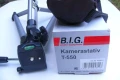 Оригинал B.I.G. К-т Немски СТАТИВ 40-126см с Кейс за Смартфони Фотоапарати Екшън Камери GoPro БАРТЕР, снимка 2