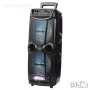 Тонколона KTS 1743 ;2x8”; Микрофон BT/MP3,FM, SD/MMS, 60 см., снимка 2