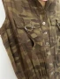 РАЗПРОДАЖБА Нов камуфлажен дамски гащеризон без ръкав с дълъг крачол  размер M, снимка 7