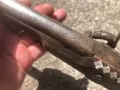 стар капсулен пистолет за стената /механата/, снимка 8