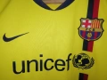 Barcelona Lionel Messi 2008/2009 Nike оригинална тениска фланелка екип Барселона Меси , снимка 6