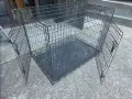 Сгъваема метална клетка за куче, снимка 2